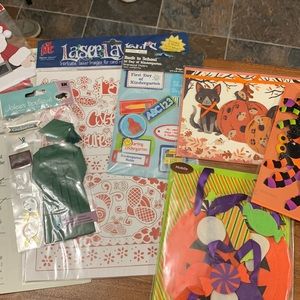 Large Miscellaneous Scrapbooking lot